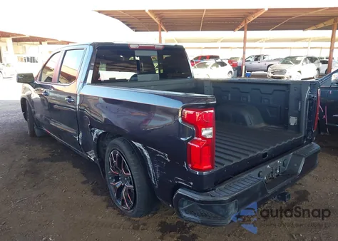 2024 Chevrolet Silverado 2Wd Short Bed Rst из США, поврежденный, VIN 2GCPADED0R1149766